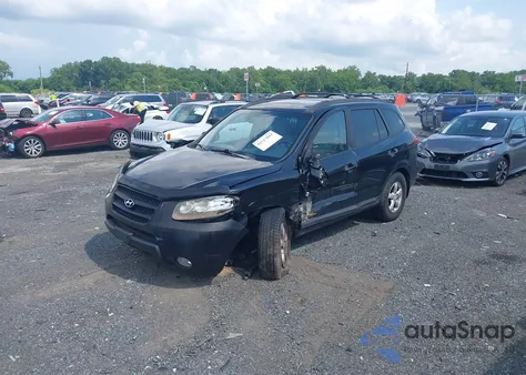 2008 Hyundai Santa Fe Gls z USA, uszkodzony, nr VIN 5NMSG13D88H209202